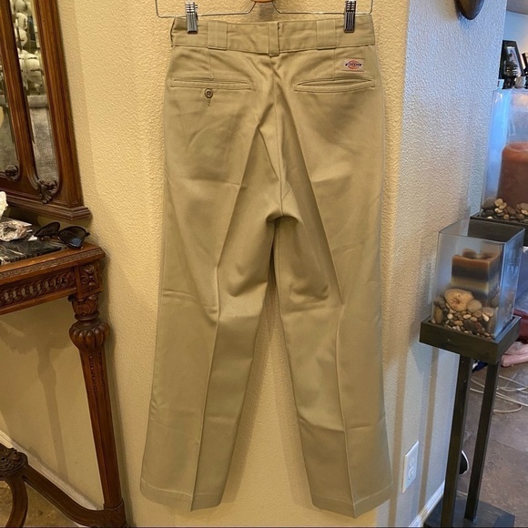 Vintage DICKIES Beige Pants Size XXS-S, Has Been Altered - Picture 1 of 9